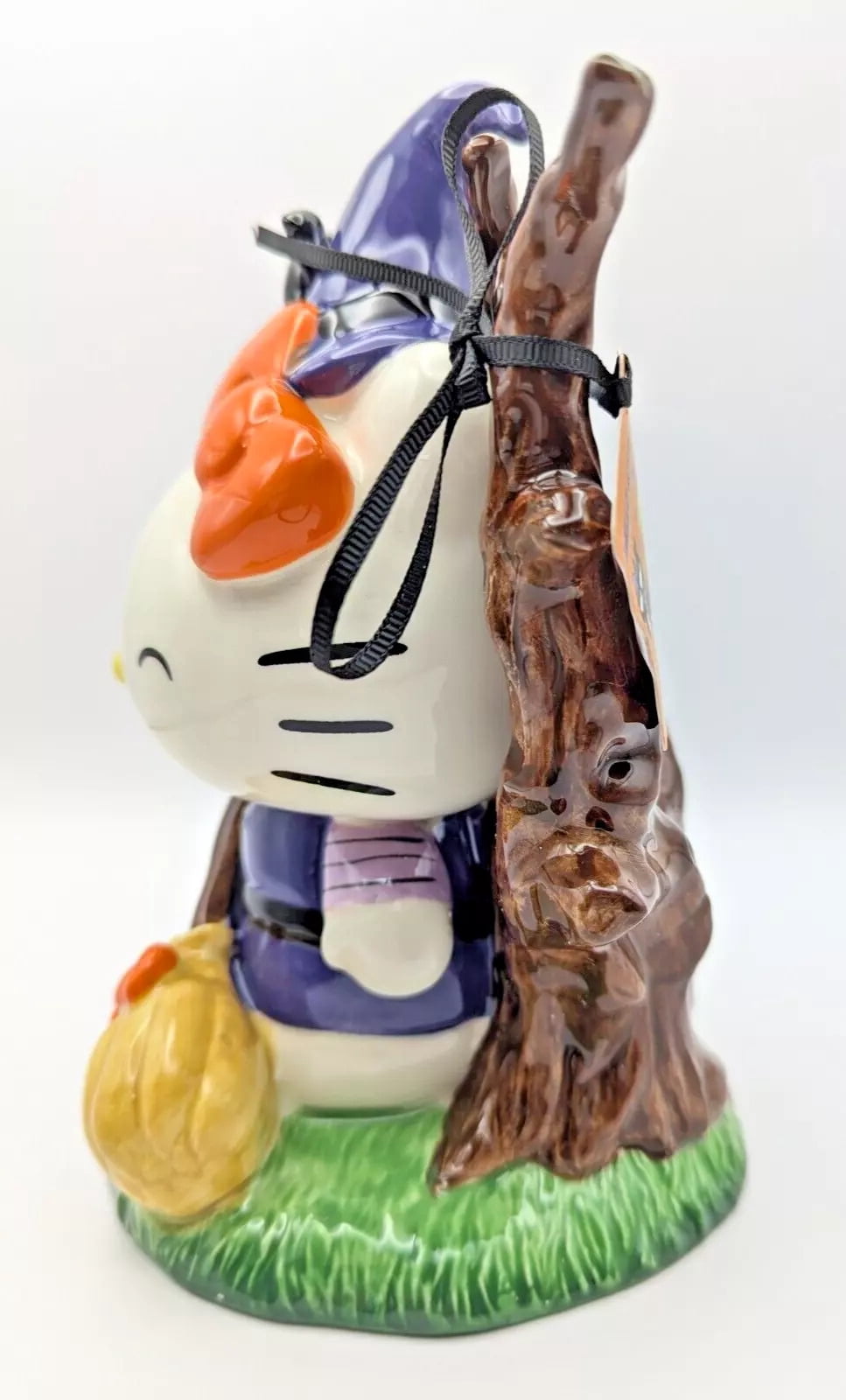 Blue Sky Clayworks HELLO KITTY Friends Halloween Witch in Tree Figurine