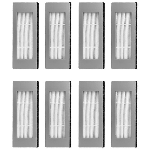 Reemplazo de Filtro HEPA Allinless 8Pcs para Ecovacs Dd35 Dn55 Ozmo900 Dj35