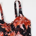thumbnail image 4 of Maillots de Bain Imprimés pour Femmes à Blocs de Couleur, Combinaison de Surf une Pièce, Robe de Bain Mode à Manches Longues pour Complexe, 4 of 9