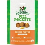 Greenies Pill Pockets Cheese Flavor Treats for Dogs 3.2 oz