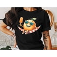 thumbnail image 2 of Funny Summer Orange Fruit Ice Cream Foodie Travel Beach Gift T-Shirt Fruit Lover Vacation Birthday Present Men Women Tshirt, 2 of 10