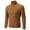 Khaki, variant on TMOYZQ Men's Turtleneck Sweater Slim Fit Twisted Knitted Pullover Sweaters Lightweight Long Sleeve Jumper Tops