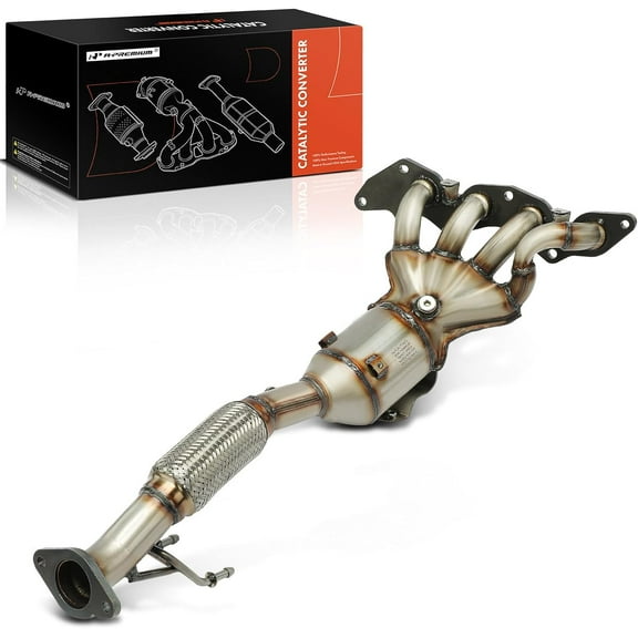A-Premium Front Exhaust Manifold Catalytic Converter Kit Direct-Fit Compatible with Ford Fusion 2013 2014 2015 2016 2017, 2.5L, EPA Compliant, Replace# GG9Z-5G232-A
