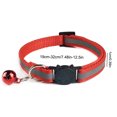 thumbnail image 2 of Reflective Pet Collar Adjustable Creative Bell Dog Collar Bell Kitten Collar, 2 of 10