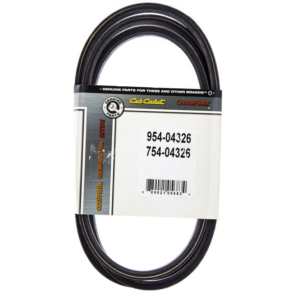 CUB CADET 954-04326 Deck PTO V-Belt Tank L48KH LZ48 SZ48 48" Zero-Turn Mowers