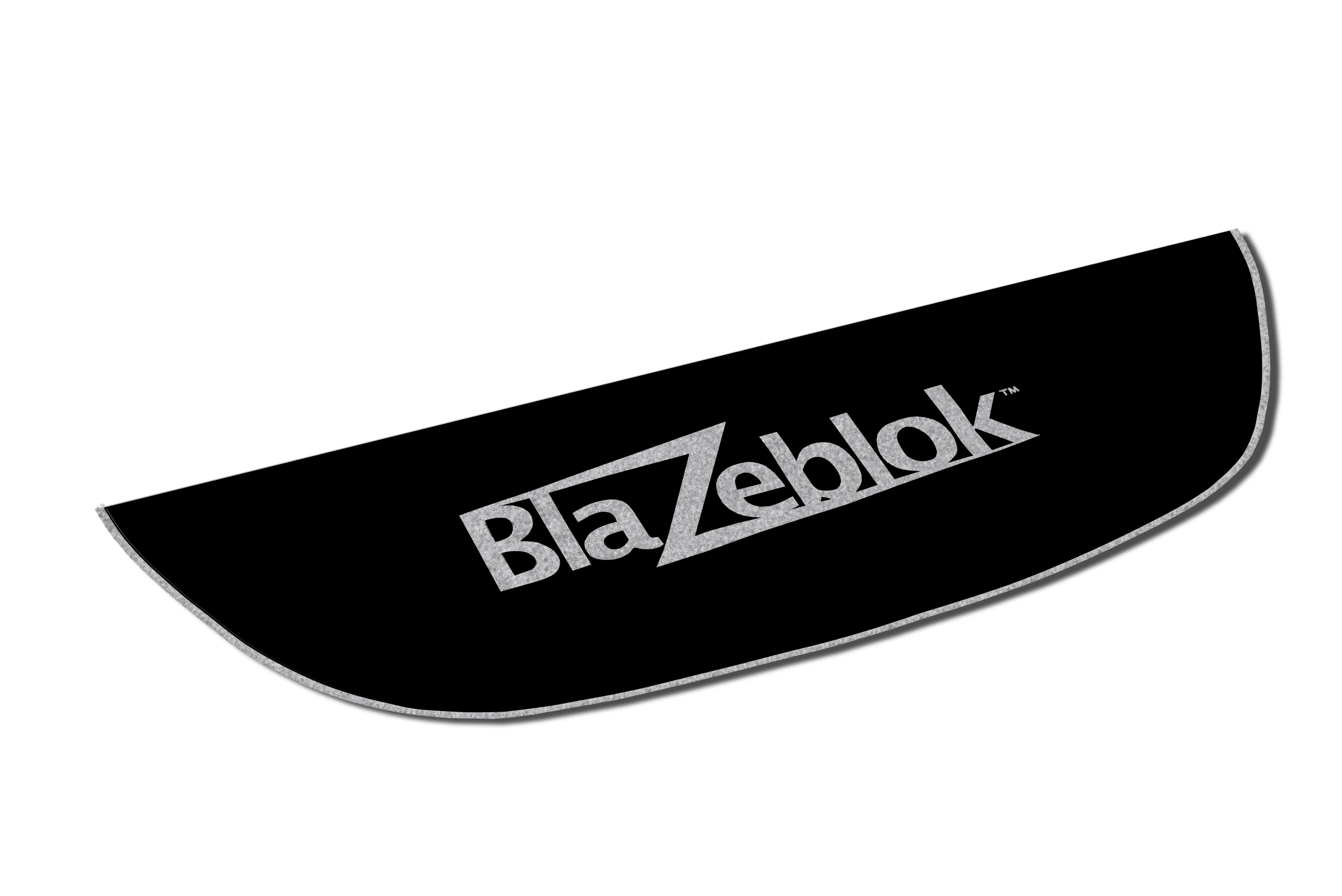 Blazeblok Soft Velcro Bicycle Helmet Back Neck Protector |Adjustable Sun Protection Neck Shield – Unisex | Doctor Recommended Neck Wrap Support - UPF 50+ Premium Fabric (Black)