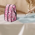 thumbnail image 3 of HELLHERO Pink Tie-Dye Pattern Iron Carrying Bag Travel Steamer Bag, Case Only, 3 of 6
