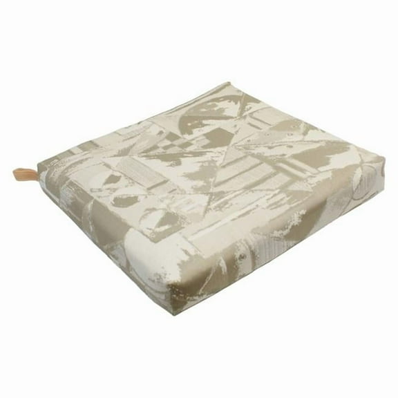 Blazing Needles 20-inch by 19-inch Chair Cushion 93454-1CH-ID-048