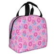 thumbnail image 2 of Sikiie Donuts Lunch Bag for Women & Men Adult Insulated Lunch Box, Food Lunch Containers Lunch Tote Bags for Work, Travel, Outdoor, 2 of 8