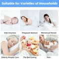thumbnail image 5 of Waterproof Queen Mattress Protector, 3D Air Fabric Bamboo Cooling Mattress Pad Cover, Smooth Soft Noiseless Washable, 5 of 5