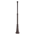 thumbnail image 3 of Urban Ambiance Luxury 81-Inch Tall Post for Outdoor Post Lights, Gorgeous Dark Medieval Bronze Finish, Corinthian Stem Design, 2.97-Inch Male End, Accepts 3-Inch Diameter Female Mounts, UQL1193, 3 of 3