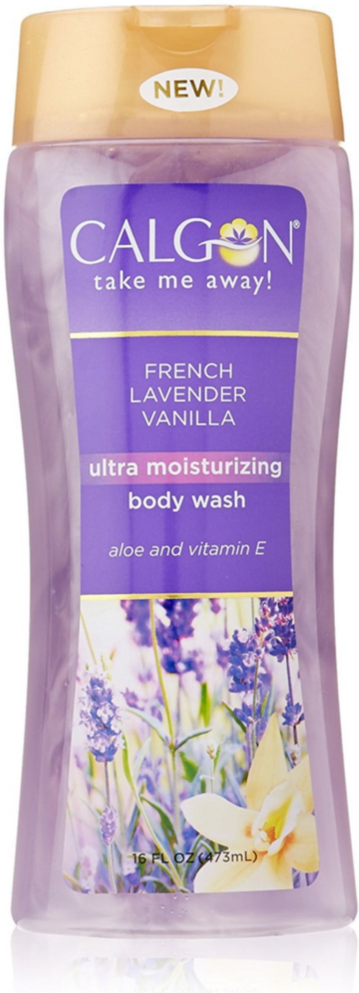 Calgon Ultra Moisturizing Body Wash, French Lavender Vanilla 16 oz