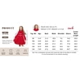 thumbnail image 2 of Arshiner Toddler Tutu Dress Girls Puff Long Sleeve Fall Winter Formal Party Tulle Dresses, 2 of 6