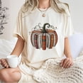 thumbnail image 4 of Pumpkin Book Stack T-Shirt, Fall Reading Lover Tee, Cozy Autumn Pumpkin and Books Graphic Shirt, Bookworm Gift for Halloween Season, 4 of 7