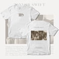 thumbnail image 4 of 2024 Nuevo Taylor Swift TTPD The Eras Tour Concert Merch Cuello Redondo Algodón T Manga Corta Casual Top Hombre/Mujer Camisas De Pareja, 4 of 5