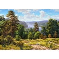 thumbnail image 3 of Basov, Sergej 18x14 Black Modern Framed Museum Art Print Titled - The Landscape, 3 of 5