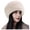 Beige, variant on Women Headband Winter Earwarmer Earmuff Elastic Ski Hat For Outdoor Cold Weather Activities Red One Size