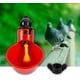 thumbnail image 5 of Bebedero para pollos, 5 uds., bebedero automático para gallinas y pollitos, tazas para pollo de acero inoxidable, pezones laterales horizontales, bebedero para pollos, aves de corral y conejos (tazón de agua con tornillo fijo) brillar Electrónica, 5 of 5