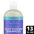 thumbnail image 4 of SheaMoisture Scalp Moisture Daily Shampoo with Vitamin B3 for All Hair Types, Aloe Butter, 13 fl oz, 4 of 10