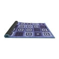 thumbnail image 2 of Ahgly Company Indoor Rectangle Abstract Blue Contemporary Area Rugs, 5' x 7', 2 of 4