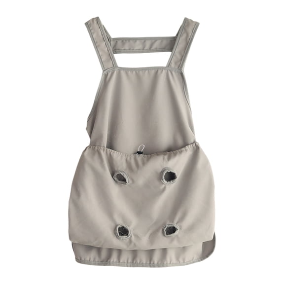 Hands-Free Pet Carrier Apron - Adjustable Cat & Small Dog Sling with Sleeping Pocket for Indoor/Outdoor Use, Travel & Grooming