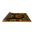 thumbnail image 2 of Ahgly Company Indoor Square Medallion Yellow French Area Rugs, 6' Square, 2 of 4