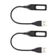 thumbnail image 5 of Cable de Cargador USB de Repuesto Negro 2 Piezas ANGGREK Compatible con Flex Band Wireless Activity Smartwatch, 5 of 8