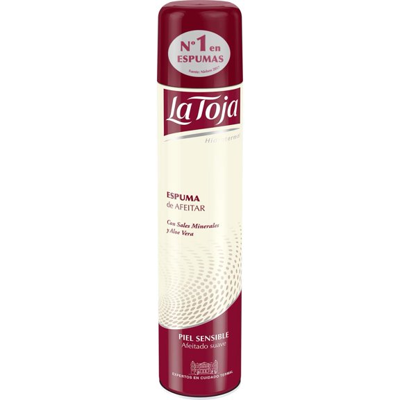 Crema de Afeitar La Toja 300 ml para Piel Sensible