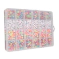 thumbnail image 3 of Kit de Fabricación de Pulseras de Cuentas, 1200 piezas kit de cuentas de bricolaje livianas para decoración navideña para joyas, 3 of 7