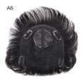 thumbnail image 1 of Pièce de Remplacement pour Perruque Homme en Véritable Cheveux Humains, Pièce de Remplacement pour Tête, Perruque Déguisement, 1 of 10