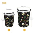 thumbnail image 5 of Balery Bees Round Laundry Basket with Handles Waterproof Freestanding Laundry Hamper for Clothes Toys in the Dorm and Family-Medium, 5 of 8