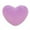 Purple, variant on A 6-inch Heart-Shaped Living Room Bedroom Decoration Small Pillow Cushion | Entertainment Room Decoration Pillow Cushion
