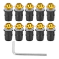 thumbnail image 2 of Fairing Screen , Windshield Screw Kit Functional With Wrench For Motorcycle Red,Black,Golden, 2 of 8