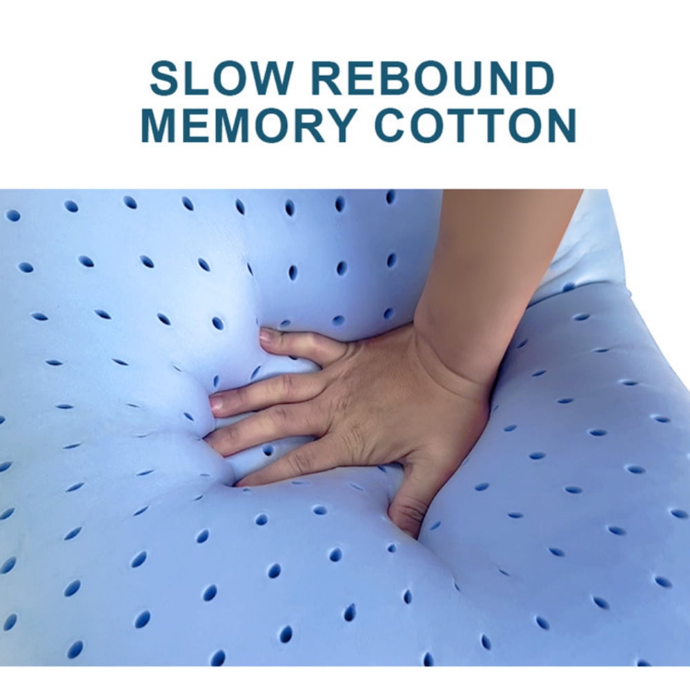 Neck Pillow Cervical Memory Foam Pillows, Ergonomic Pillow for Neck and Shoulder, Bed Pillow for Side Back Stomach Sleeper