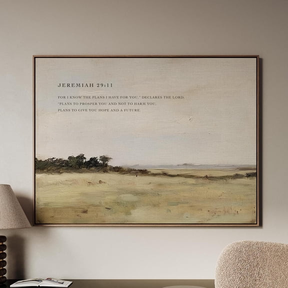Wall Art, Modern Scripture Christian Art, , Christian Home Decor, Christian , Vintage Decor - 73 UNFRAMED Poster, Wall Art for Decor, Present, 8x12