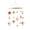 A, variant on Modern Baby Crib Mobile for Soothing Development with Secure Attachment and Visual Hearing Stimulation