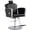 Black, variant on KIGOTY Barber Chairs, Reclining Salon Chairs for Salon and Barbershop Hair Salon Spa Equipment, Styling Chair with Heavy Duty Hydraulic Pump, Black