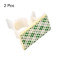thumbnail image 3 of Unique Bargains Self Adhesive Adjustable Wire Cable Tie Sticker Clip White for 10-12.5mm Dia 2 Pcs, 3 of 3