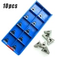 thumbnail image 1 of High Durability For Aluminum Copper Tcgt090204 Ak Tcgt18(15)1 Carbide Insert Cutter Tcmt09 Enhanced Efficiency, 1 of 6