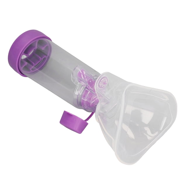 Espaciador de aerosol 175 ml de capacidad cámara desmontada espaciador de inhalador libre de estática para absorción de medicamentos para adultos ANGGREK Otros