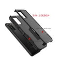 thumbnail image 2 of For Samsung Galaxy A03S Case ,Sturdy Phone Case for Galaxy A03S 2021 5G 6.5 inch ,Tekcoo Shockproof Protection Heavy Duty Armor Hard Plastic & Rubber Rugged Bumper 2-in-1 Case Cover -Black, 2 of 7
