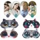 thumbnail image 3 of Juego de 4 antifaz para dormir, antifaz para dormir de animales, suave y esponjoso, antifaz para dormir, parche para el ojo, antifaz para dormir, 3 of 4