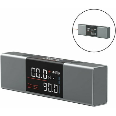 

High Precision Digital Angle Gauge Multifunctional Device for 360° Measurement with Real-time Data Display Compact Portable Design High Bright LD Red Light for Clear Markings