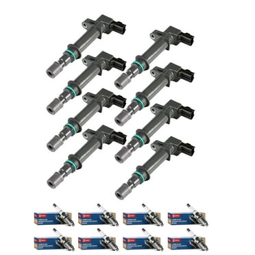 Set of 6 ISA Ignition Coils & 6 Champion Spark Plugs for 2011-2020