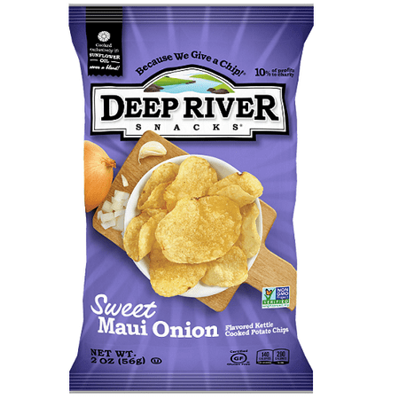 Sweet Maui Onion Kettle Chips, 2oz, 24 Ct