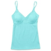 Juniors Twin-Strap Pucker Cami