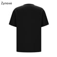 thumbnail image 6 of Zynoxe Plus Size T Shirts for Women Casual V Neck Short Sleeve Summer Tops Trendy Versatile Solid Color Oversized Tshirts Comfortable Basic Tees XL, 6 of 7