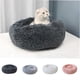 thumbnail image 3 of Soft Plush Round Pet Bed Cat Soft Bed Cat Bed for Cats Small Dogs, 3 of 5