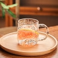 thumbnail image 4 of Taza de cristal de 11 para regalo, para beber, tazas de café de cocina resistentes al calor para bebidas calientes, zumos, Hotel, Baoblaze taza de café, 4 of 8