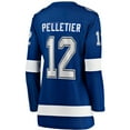 thumbnail image 3 of Women's Fanatics Jakob Pelletier Blue Tampa Bay Lightning Home Breakaway Jersey, 3 of 3